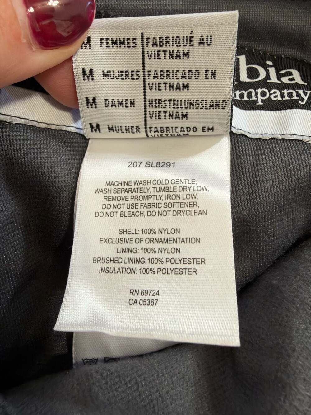 Women’s Columbia Omni-Tech Black Snow Pants Ski Pants Medium - Picture 3 of 14